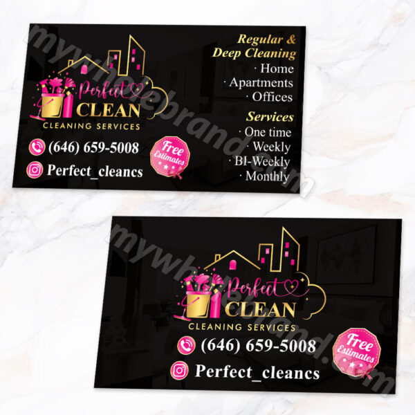 tarjetas para limpieza de casas 40