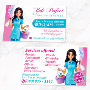 tarjetas de cleaning services 44